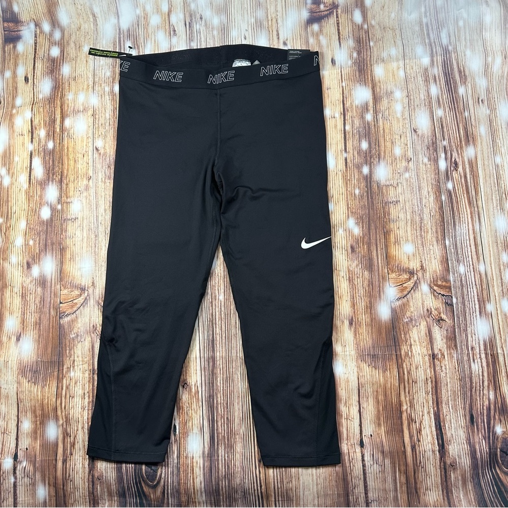 NWT NIKE Victory Baselayer Tight Dri-Fit Capri Leggings Size XXL - Picture 15 of 15